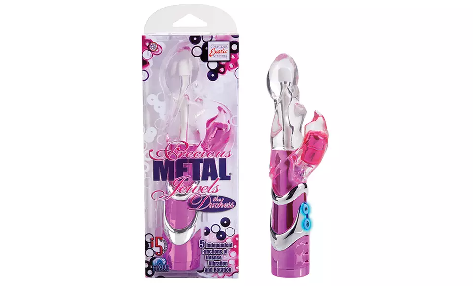 Precious Metal Jewels The Duchess Rotating Vibrator. Multiple Colors Available. - Second Medium