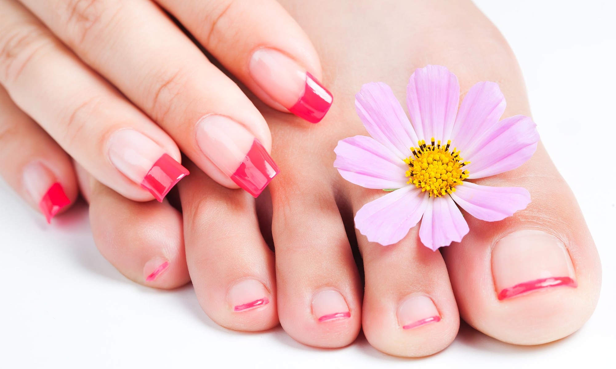 Enjoy One Classic or Gel Mani-Pedi Options for Full Hand & Foot Care