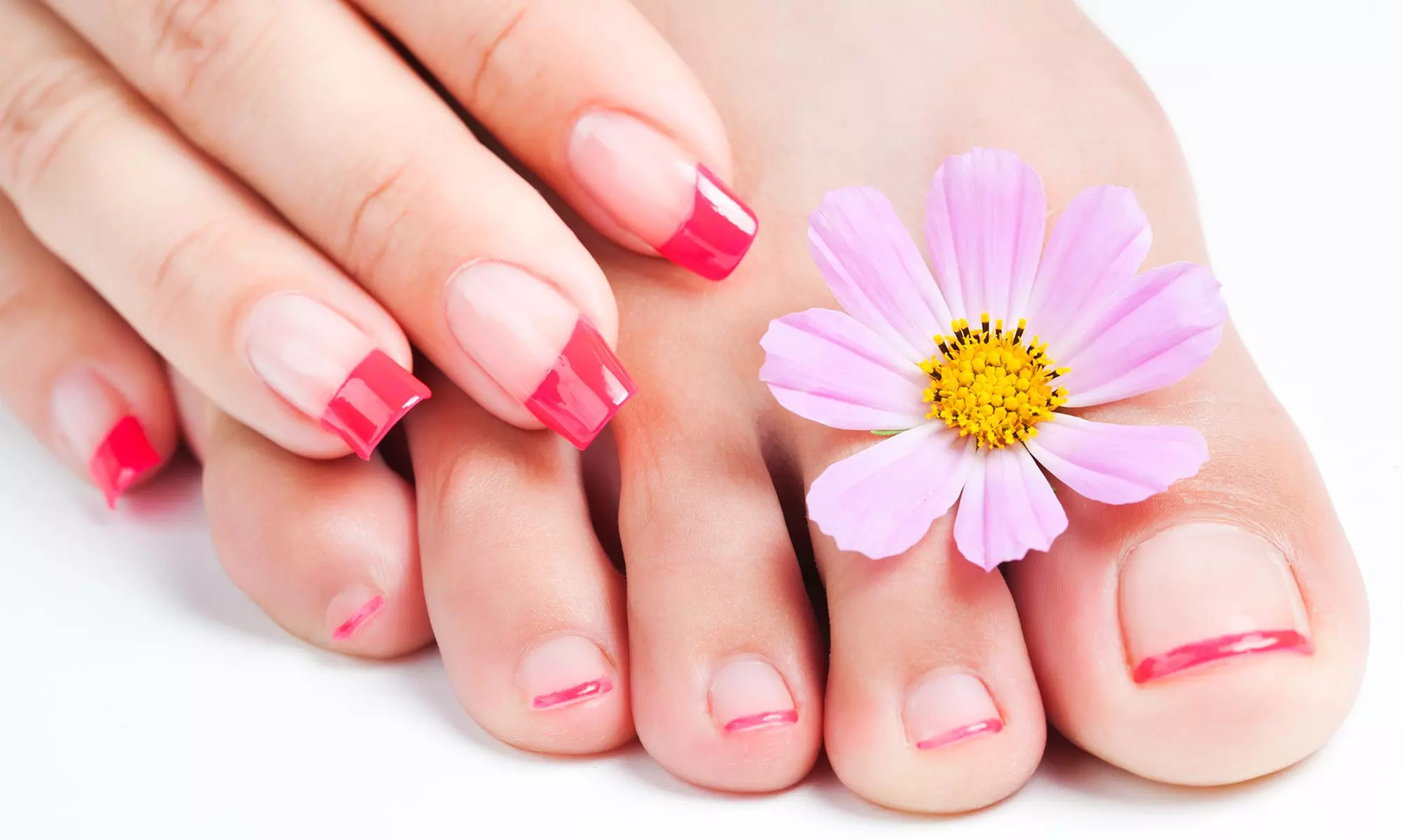 One Classic or Gel Mani-Pedi Options for Full Hand & Foot Care at Riquitinas Beauty Salon (Up To 29% Off) - Primary Image