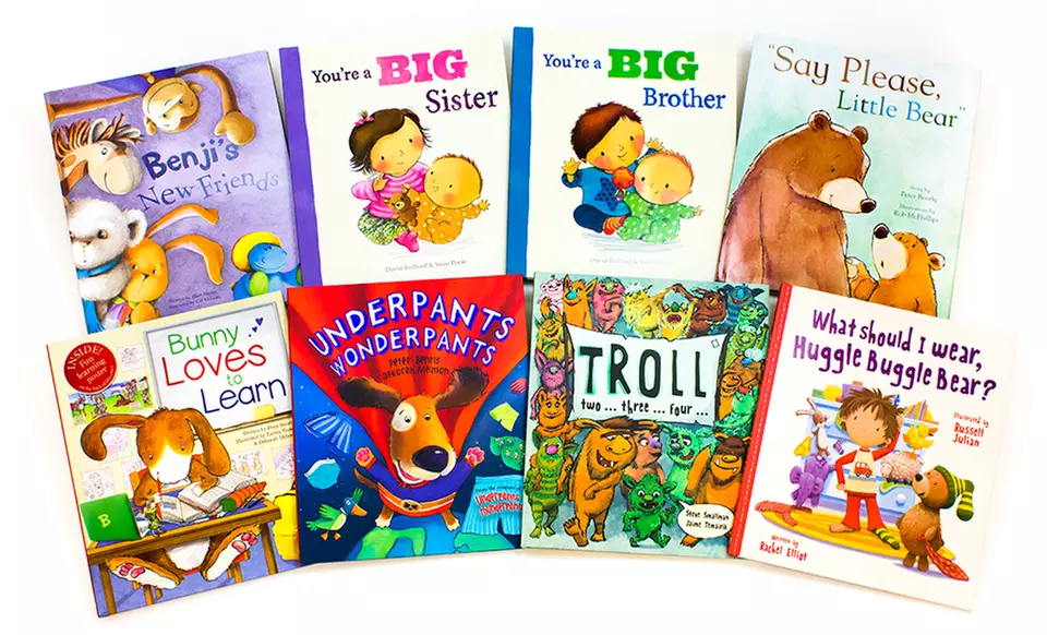 Giant Hardcover Storybook Eight-Book Collection - Primary Image
