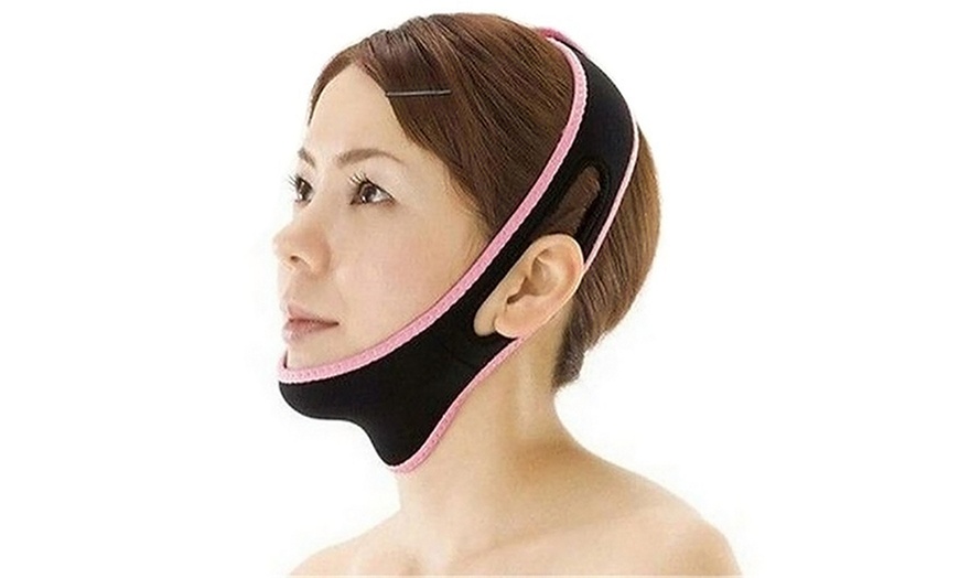 Image 1: Face Slimming Belt