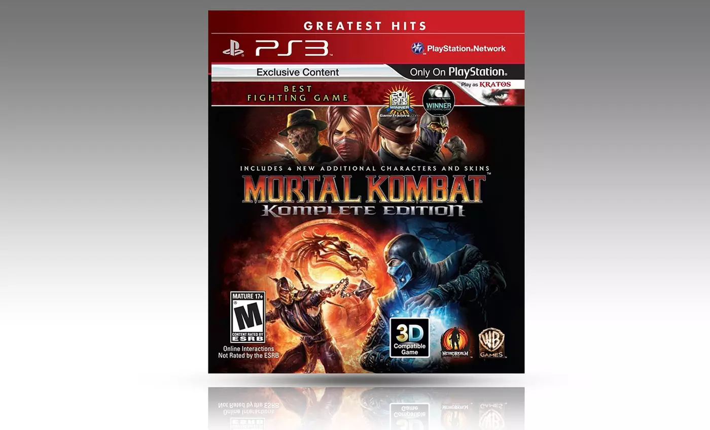 Mortal Kombat: Komplete Edition for PS3 or Xbox 360 - Primary Image