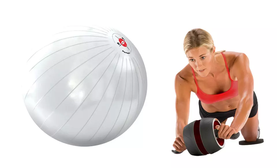 Perfect Ab Carver Pro and Core-Ball Fitness Bundle. Multiple Exercise Ball Sizes Available. Free Returns. - Second Medium