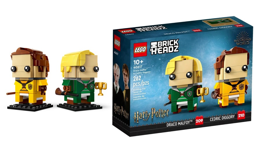 Image 4: LEGO Brick Headz Selection; Disney or Harry Potter Characters