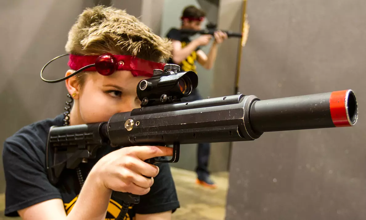 Laser-Tag Session or Party Package at CMP Tactical Lazer Tag (Up to 60% Off). Four Options Available. - Primary Image