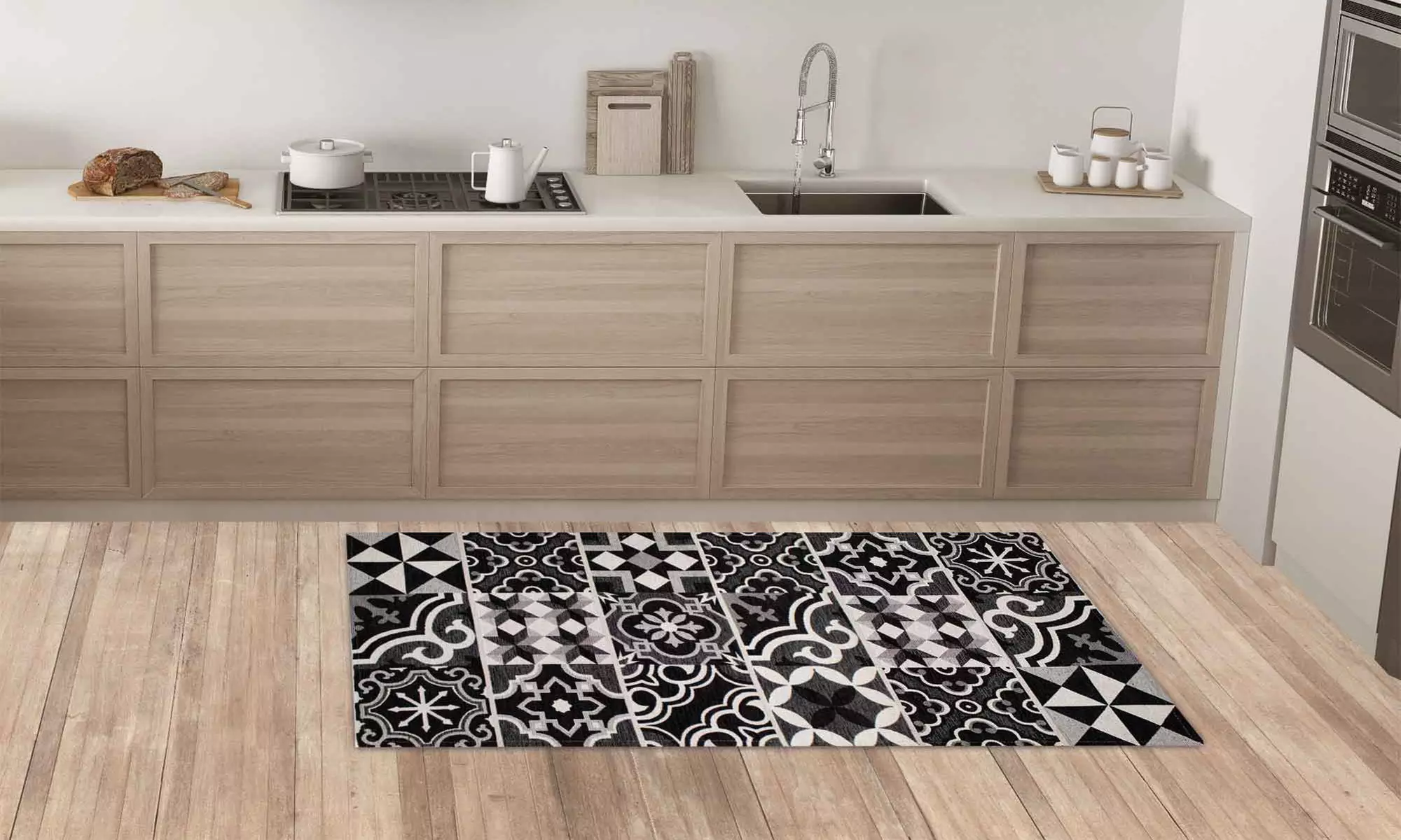 Tapis de cuisine anti-dérapant