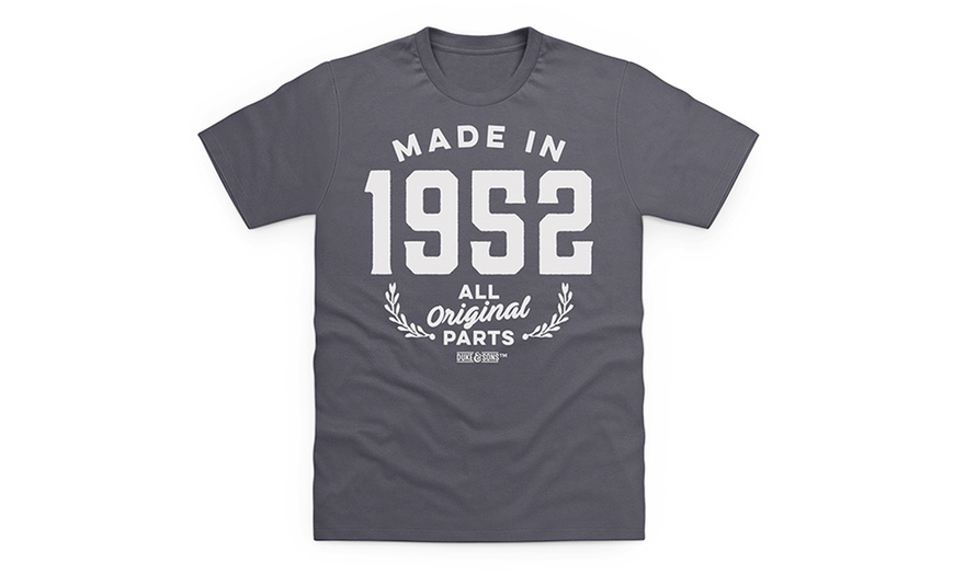 Image 5: Built in the 50s Cotton T-Shirt