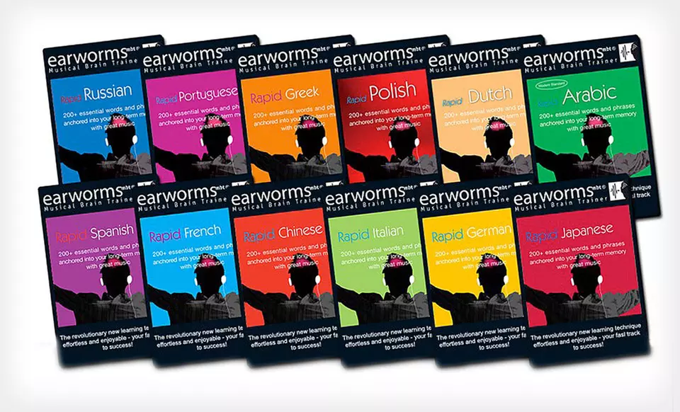 One, Two, or Three Volume 1 Earworms Musical Brain Trainer Foreign Language MP3 Downloads (Up to 63% Off) - Primary Image