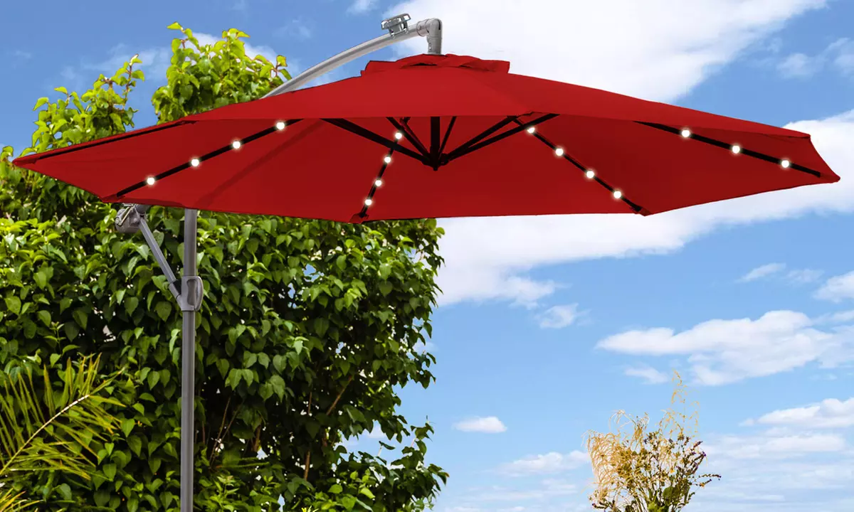 Swing & Harmonie LED-Sonnenschirm