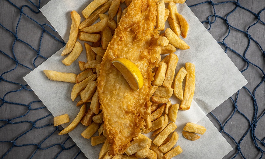 Image 5: Cod and Chips at Deep Blue, Multiple Locations