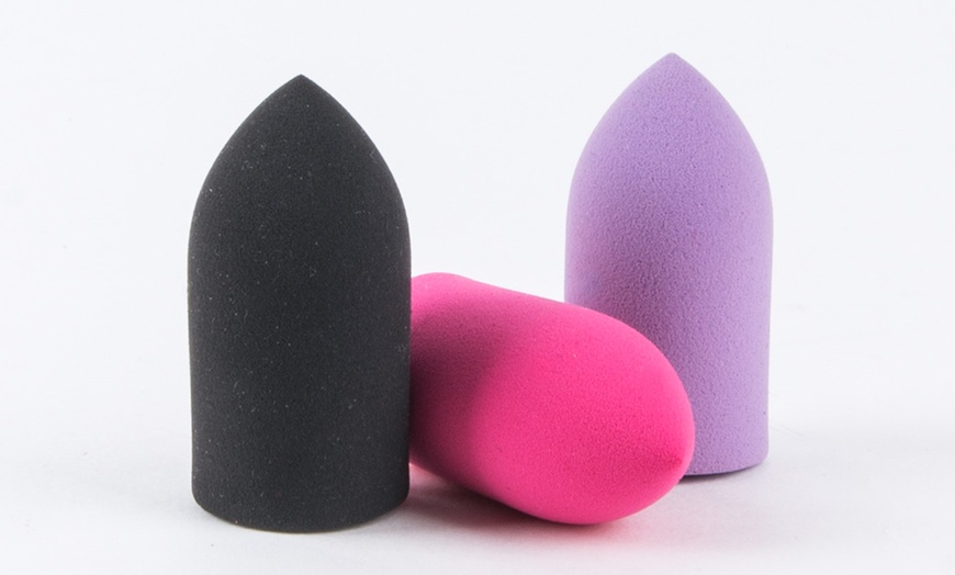 Image 5: Bullet Make-Up Sponges Three-Pack