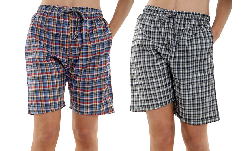 Image 1: Two-Pack of Men's Lounge Shorts 