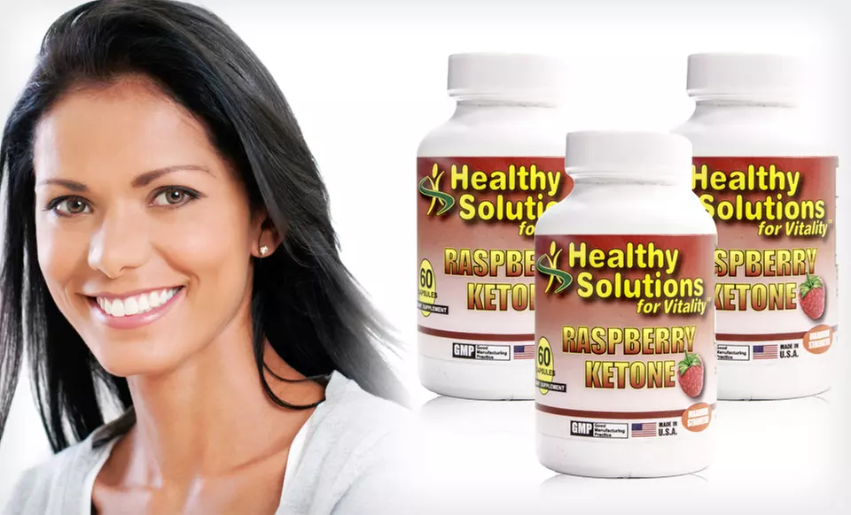 One, Two, or Three Bottles Raspberry Ketone Supplement (Up to 78% Off). Free Shipping on Purchases of $15 or More. - Primary Image