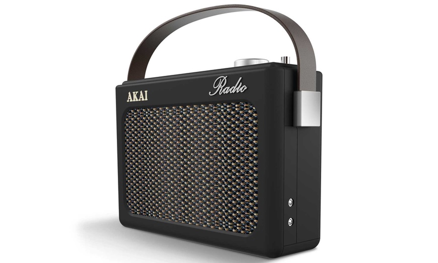 Image 11: Akai Retro-Style DAB Radio