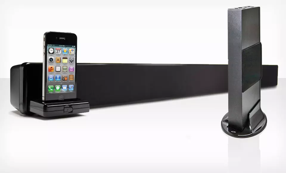 iLive Sound Bar with Wireless Subwoofer and Optional Bluetooth Adapter (35% Off). Free Shipping and Returns. - Primary Image