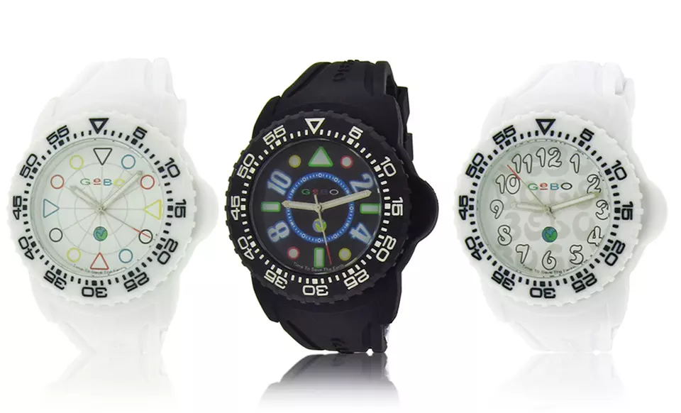 GeBo Unisex Colors of the World Watches. Multiple Styles Available. Free Returns.  - Primary Image