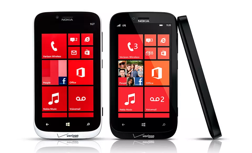 Nokia Lumia 822 Windows 8 16GB Verizon and GSM Unlocked Smartphone - Primary Image