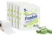45 Rolls of Freedom Three-Ply Toilet Paper Scented Bathroom Household Rolls - Image 5