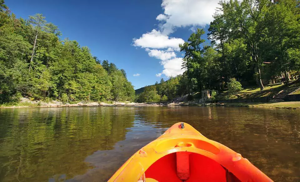 Two-Night Stay with Optional Canoeing or Tubing Trip at Brown Mountain Beach Resort in Lenoir, NC - Primary Image