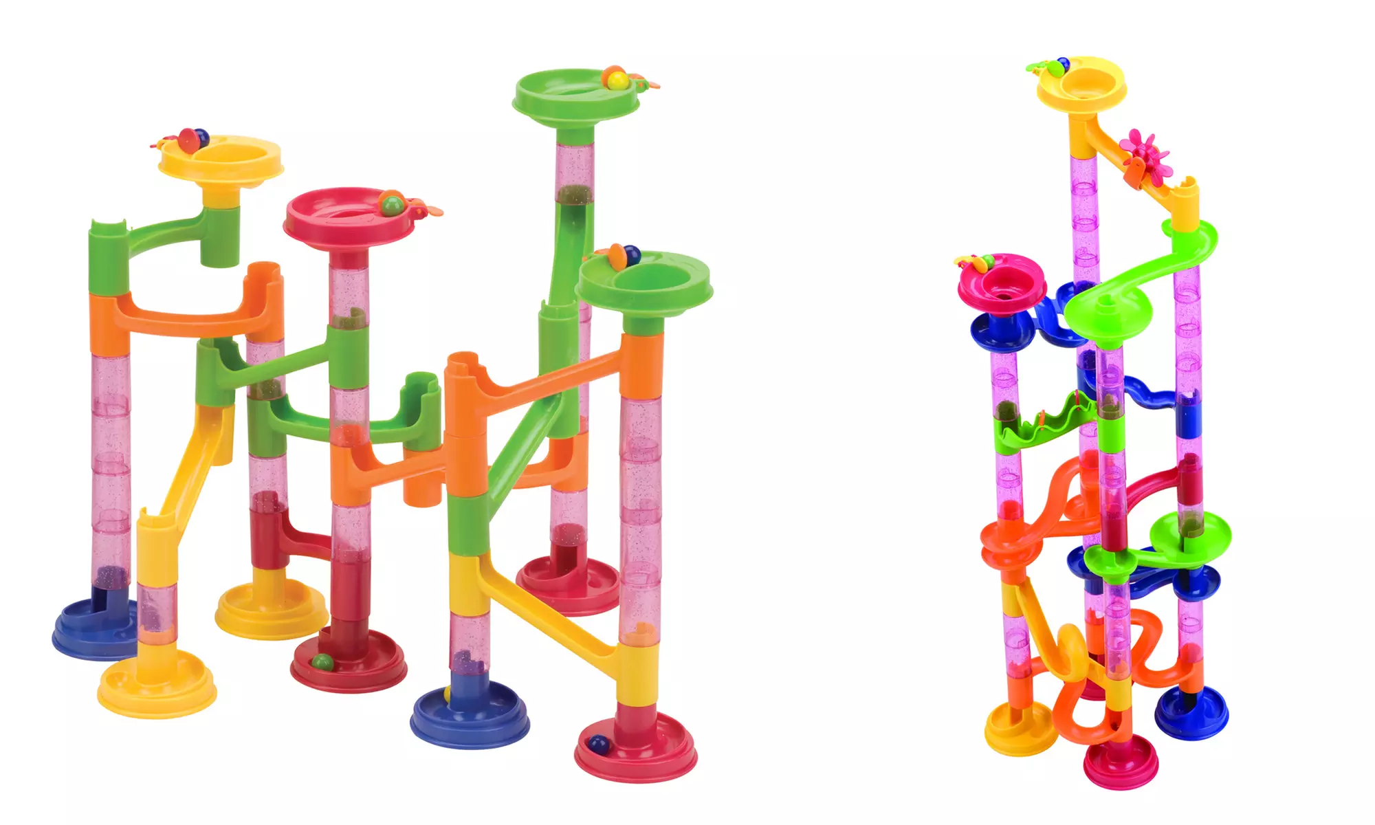 Marble Fun Run Play Sets (58- or 80-Piece) - Primary Image