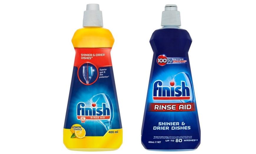 Image 1: Finish Rinse Aid Four-Pack