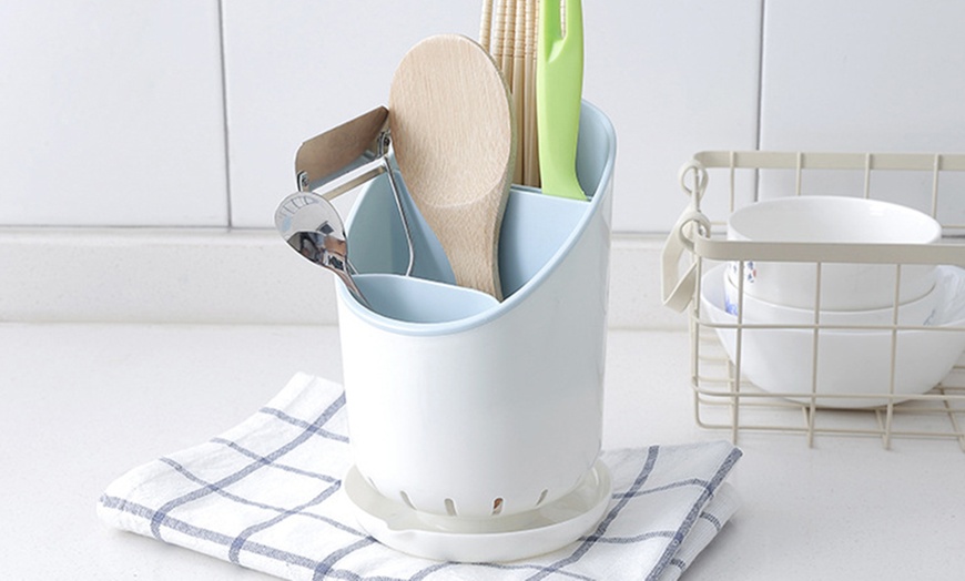 Image 2: Kitchen Cutlery Rack