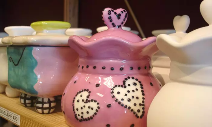 Pieces of Pottery to Paint for Two or Four People at Arts on Fire (Up to 43% Off)  - Primary Image