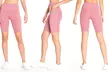 Marika Women's High-Rise Rib Bermuda - Second Medium