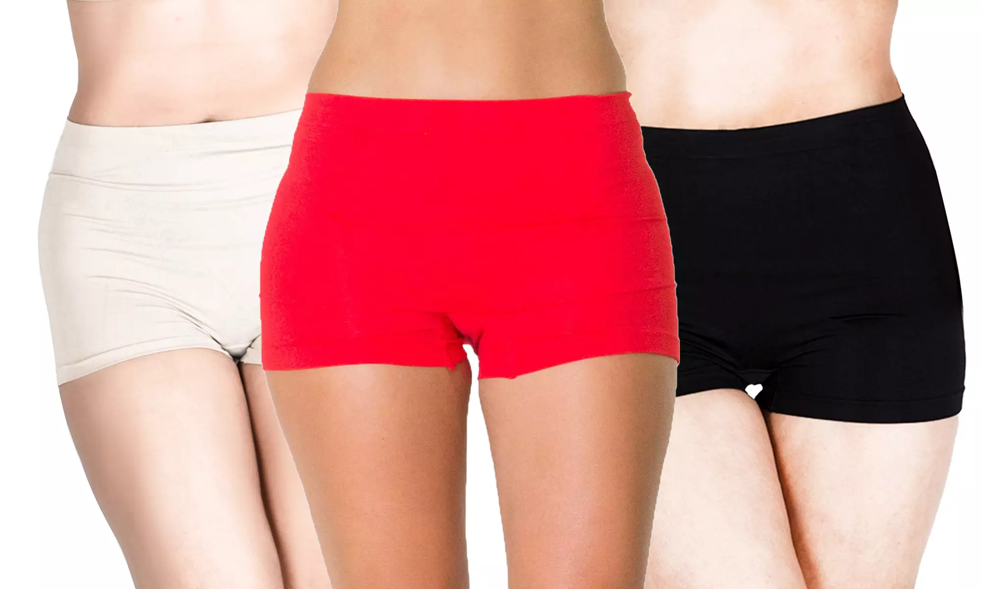 Boxer pour femme en microfibre extensible - Primary Image