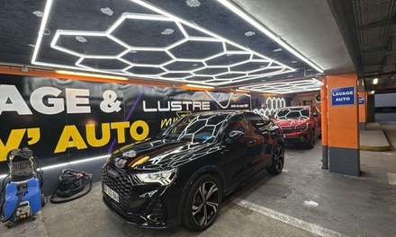 Pour véhicule de catégorie A : lavage intérieur et extérieur - Lustre My Car