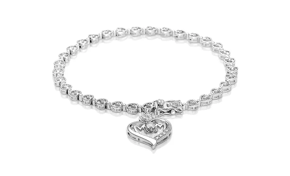 Genevive Love Collection Sterling Silver Jewelry. Multiple Options Available. - Second Medium