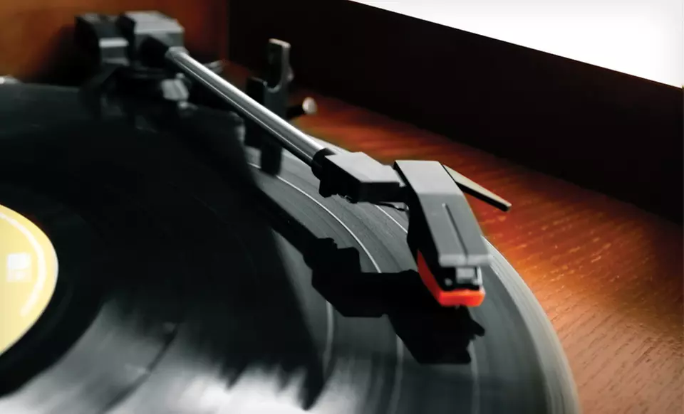 Electrohome Retro-Turntable Stereo System (Up to 45% Off). Two Options Available. Free Shipping and Free Returns. - Primary Image