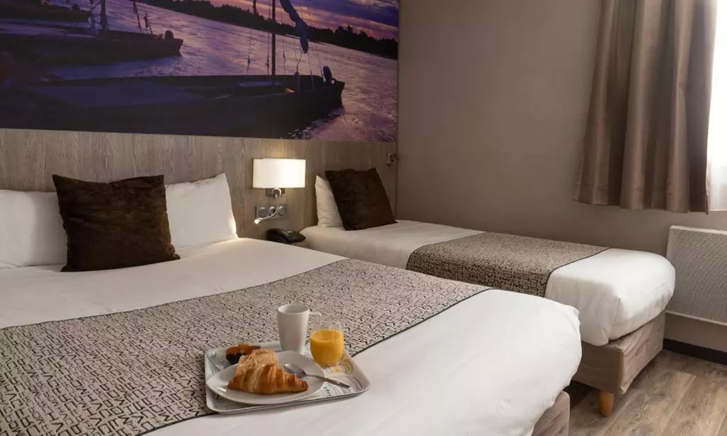 Tours : chambre double, options petit-déjeuner, dîner ou champagne