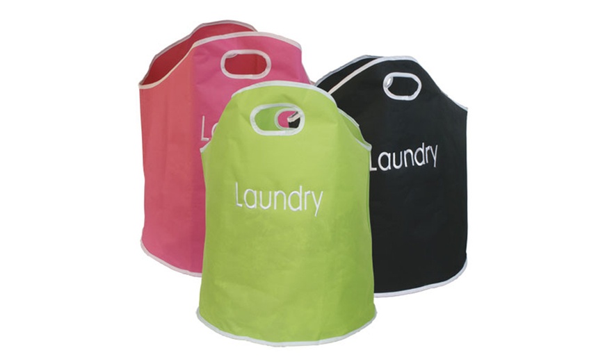 Image 1: Fabric Laundry Bags