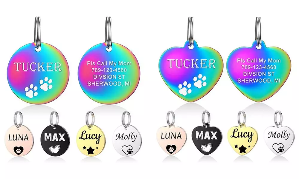Personalized Pet Tags for Cherished Memories
