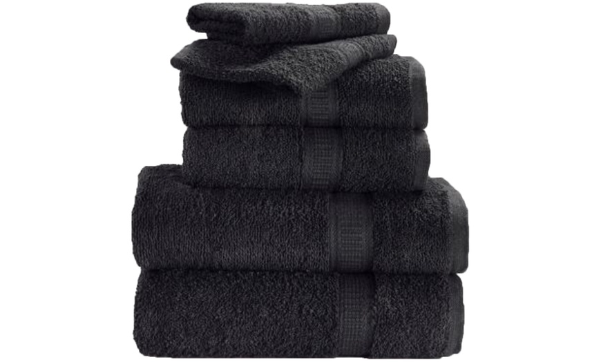 Image 2: Six-Piece Cotton Towel Bale Set