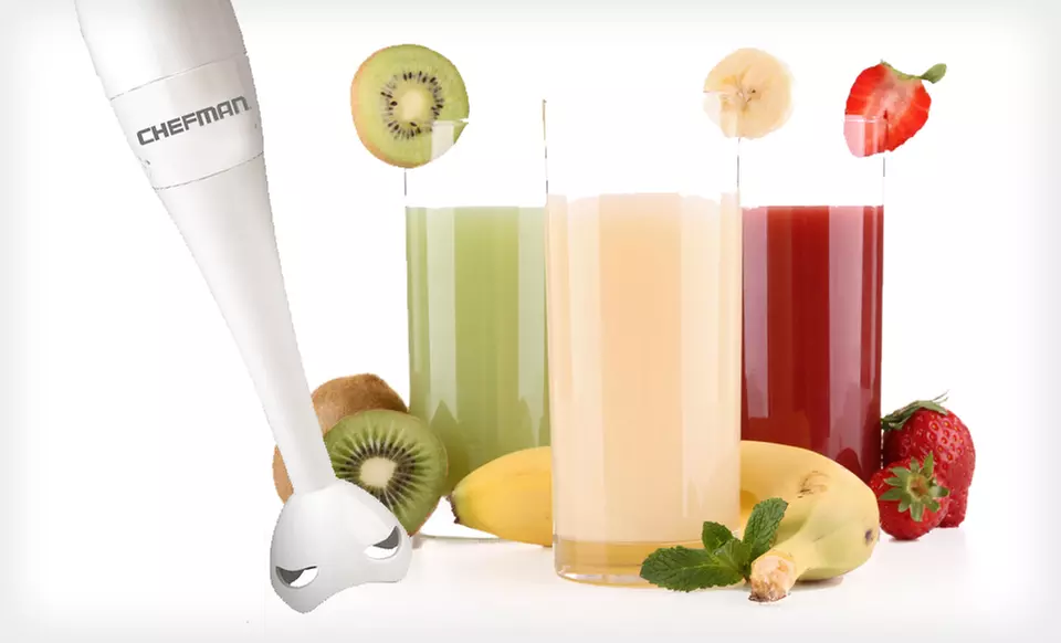 $13.99 for a Chefman 2-Speed Hand Blender ($31.99 List Price). Free Returns. - Primary Image