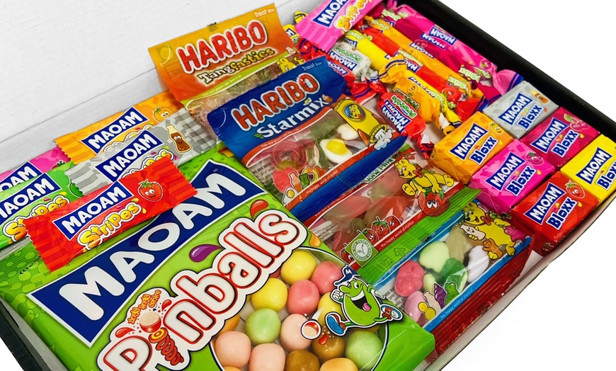 Image 2: Maoam and Haribo Sweet Treats Coloured Box