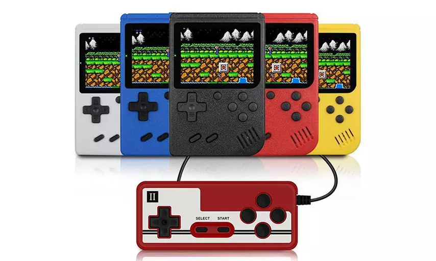 Retro-Spielkonsole mit bis zu 800 Spielen