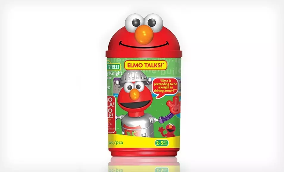 $9.99 for a K'NEX Talking Elmo Knight Set ($17 List Price) - Primary Image