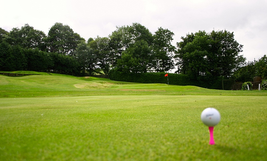 Image 1: Round of Golf For Two People