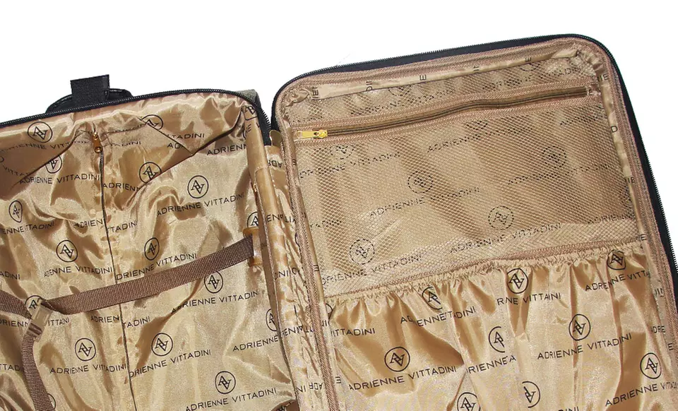 $239 for an Adrienne Vittadini Luggage Set ($1,320 List Price). Four Styles Available. Free Shipping and Free Returns. - Second Medium