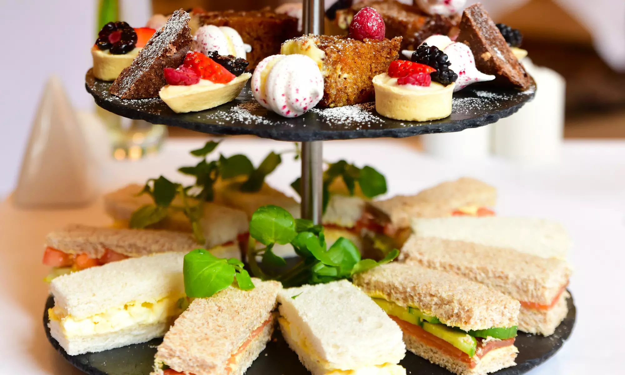 Cathedral Quarter Hotel's Afternoon Tea with choice of premium upgrade for Two or Four (Up to 32% Off) - Primary Image