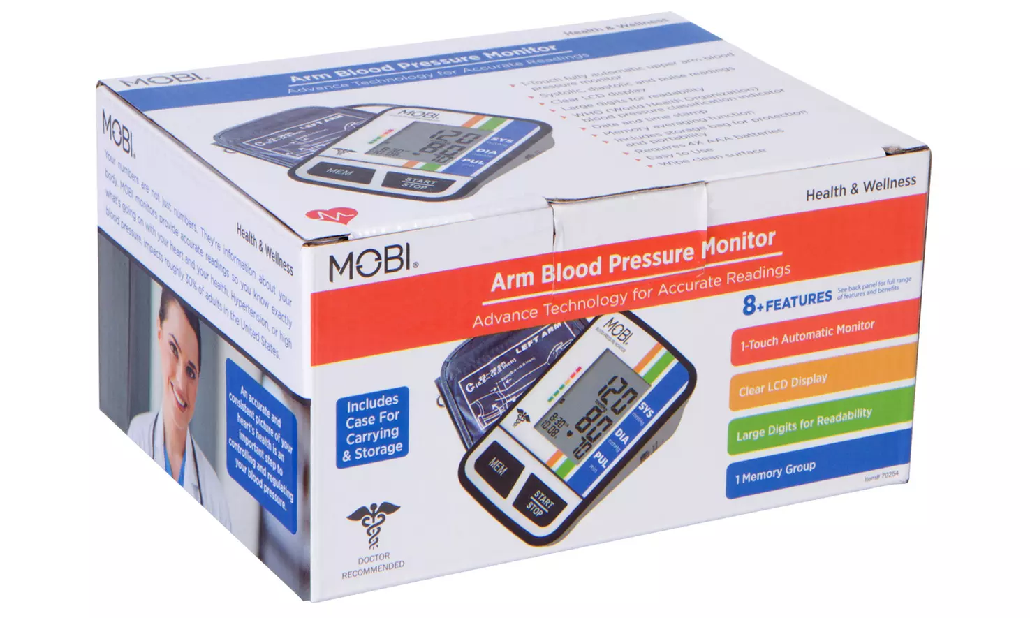 Mobi Health Arm Blood Pressure Monitor - Second Medium