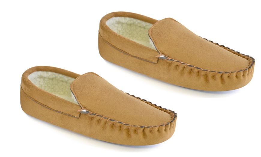 Image 4: Men's Moccasins