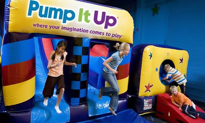10 Open-Jump Sessions, Parent's Night Out, or Tween Night at Pump It Up of Crystal Lake (Up to 50% Off) - Primary Image