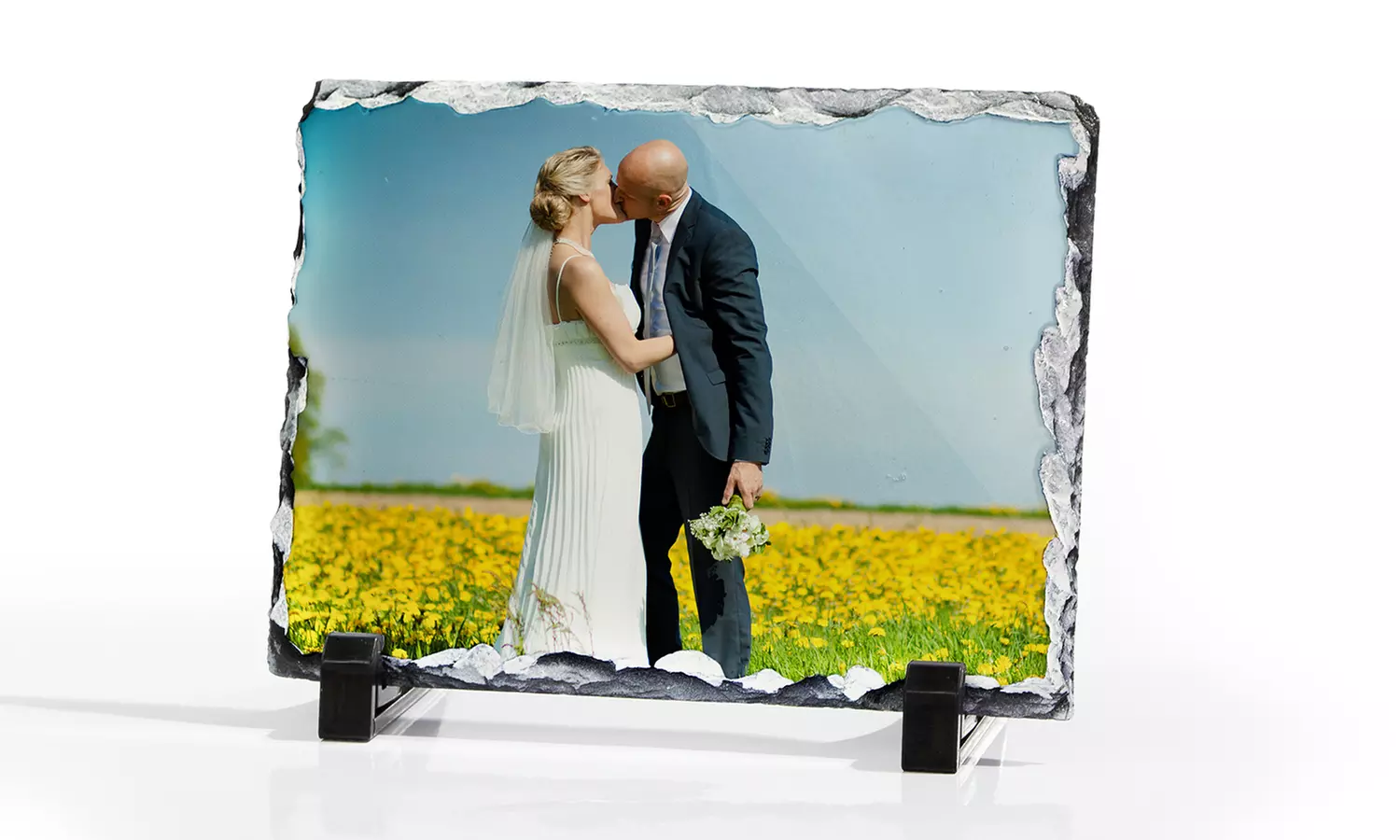 Personalised Stone Photo Slate