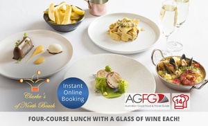 4-Course Lunch with Wine for Two