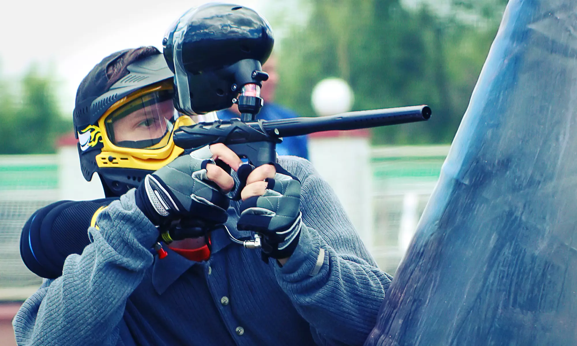 Two-Hour Field Paintball Pass for One,Two, or Four at Celebration Station (35% Off) - Primary Image