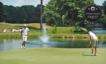 Golf for Two or Four with Cart Rental and Voucher for Grill Food at Elizabeth Manor Golf & Country Club (Up to 51% Off) - Primary Image
